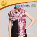 2015 new style jacquard brushed cotton shawl